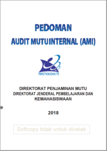 Pedoman Audit Mutu Internal (AMI)