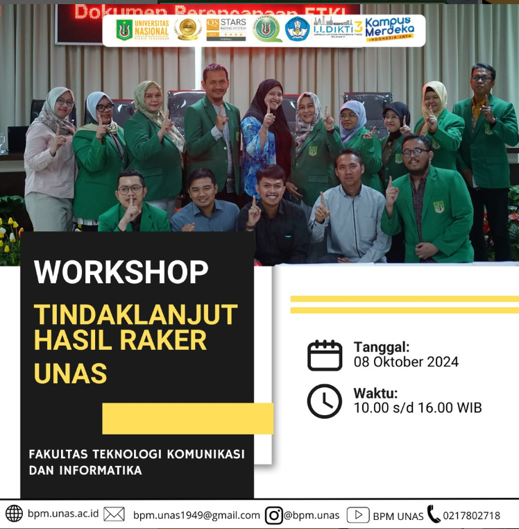 Workshop Hasil Tindaklanjut Raker UNAS – FTKI