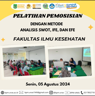 Pelatihan Pemosisian FIKES