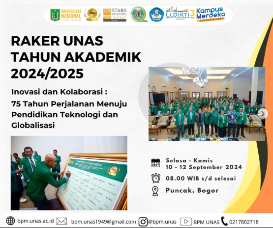 Raker UNAS Tahun Akademik 2024/2025