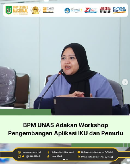 BPM UNAS adakan workshop pengambangan aplikasi IKU dan Pemutu