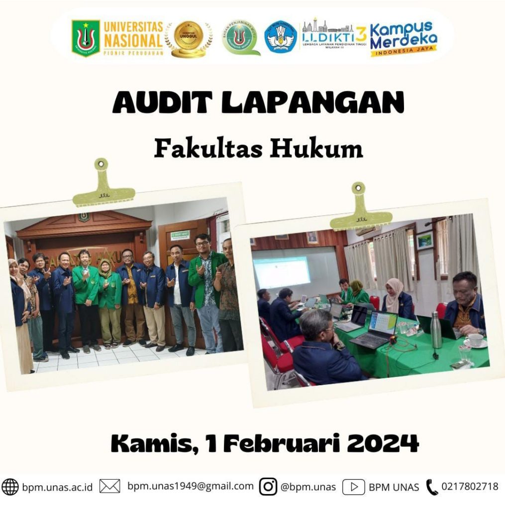 Audit Lapangan Fakultas Hukum