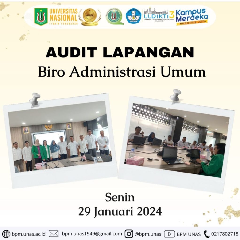 Audit Lapangan Biro Administrasi Umum