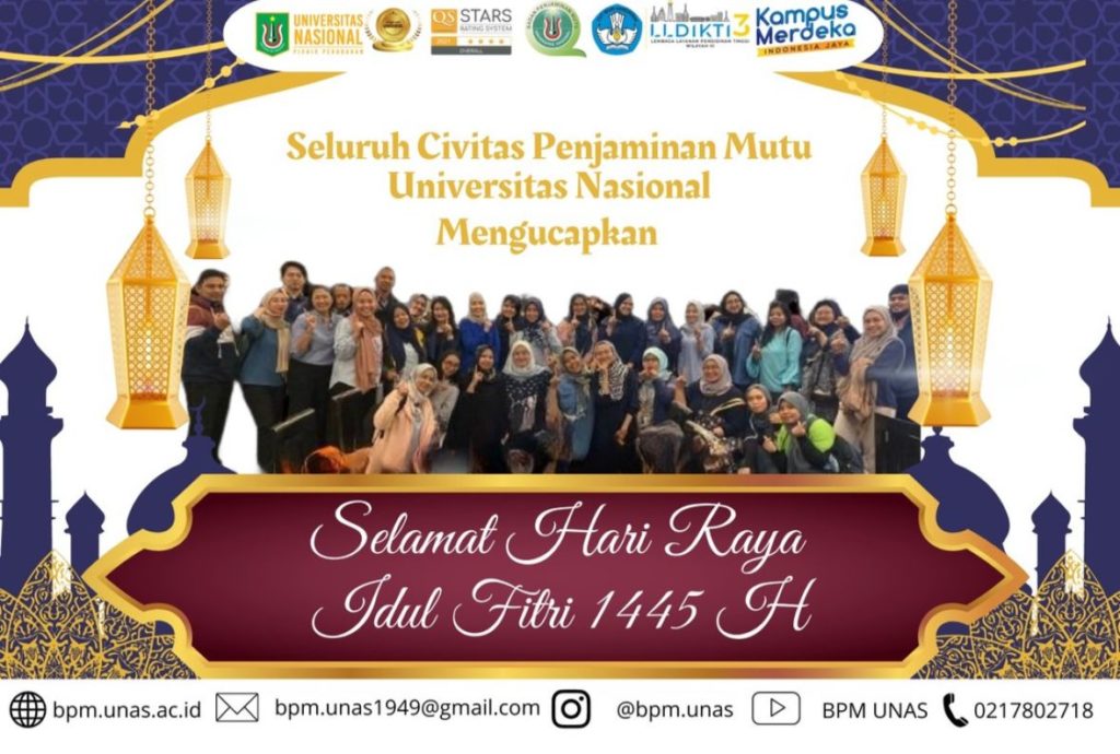 Selamat Hari Raya Idul Fitri 1445H