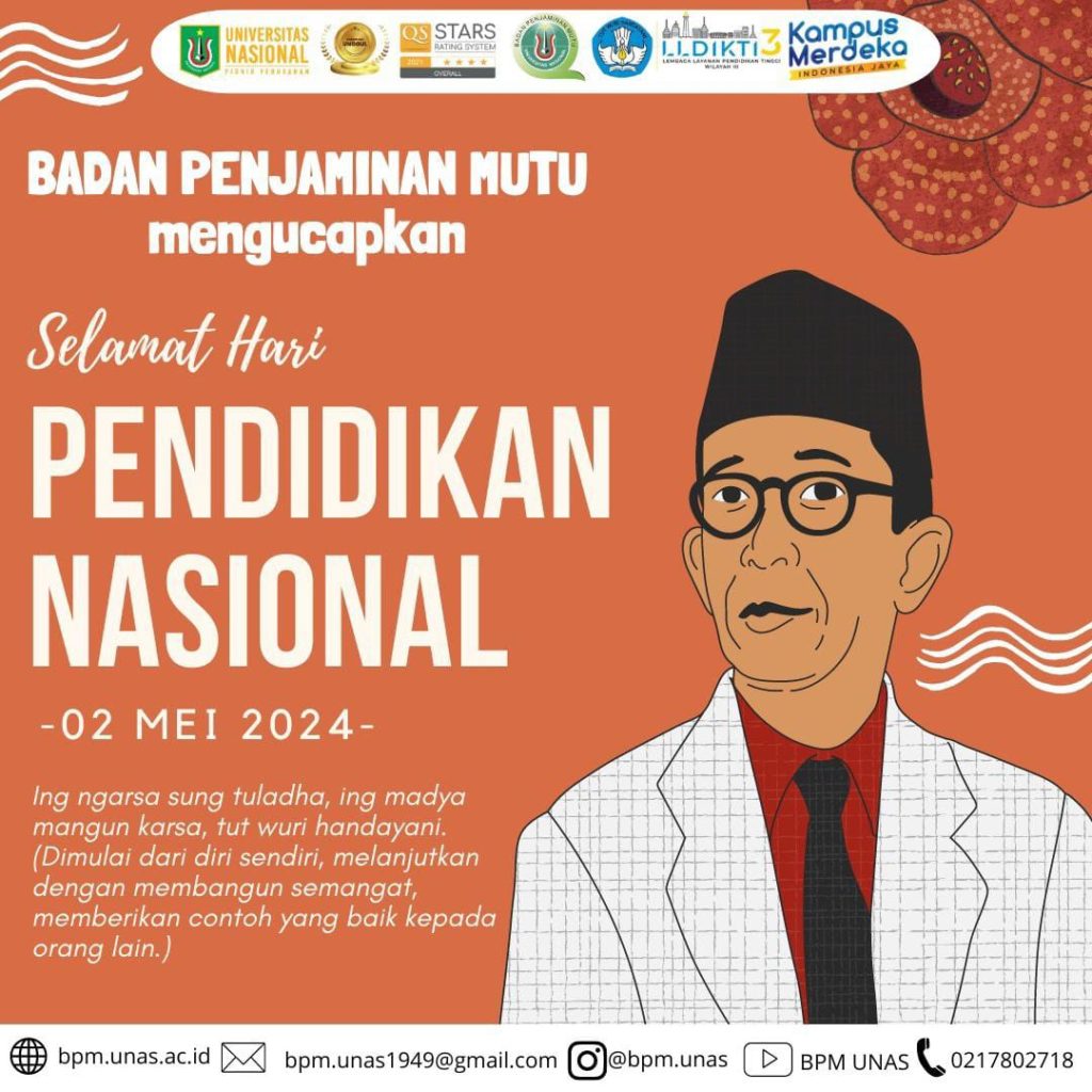 Badan Penjaminan Mutu Mengucapkan Selamat Hari Pendidikan Nasional