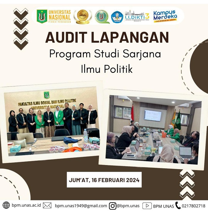 Audit Lapangan Prodi Sarjana Ilmu Politik