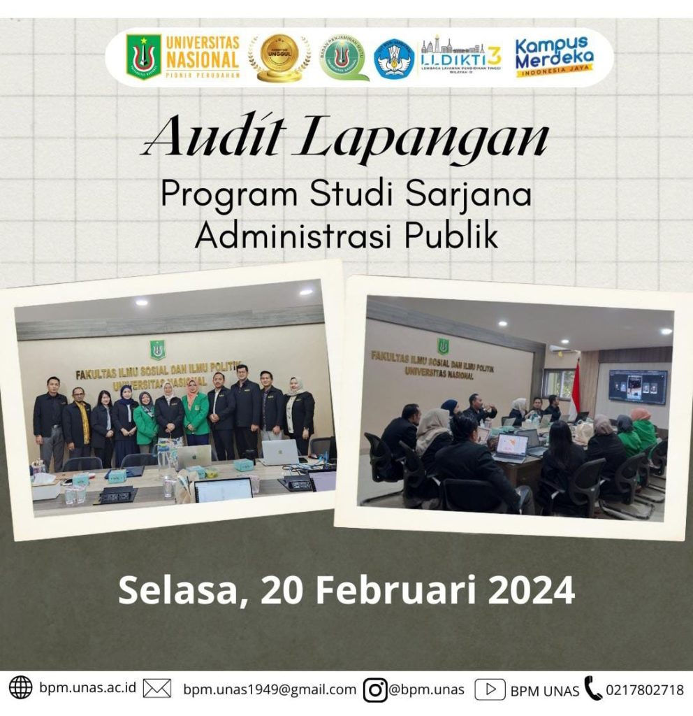 Audit Lapangan Program Studi Sarjana Administrasi Publik