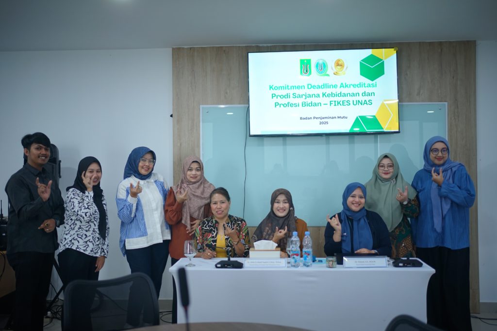 Universitas Nasional Gelar Rapat Koordinasi Persiapan Akreditasi Program Studi Sarjana Terapan Kebidanan dan Pendidikan Profesi Bidan