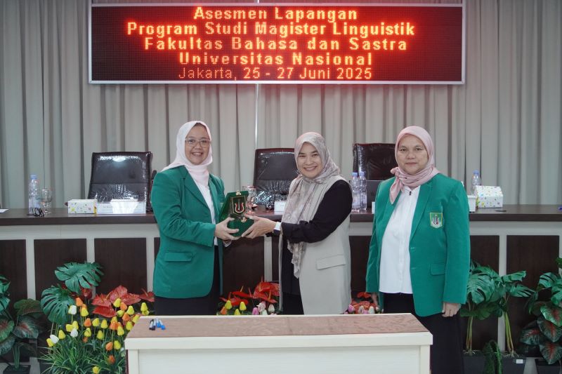 Asesmen Lapangan Magister Linguistik UNAS Berjalan Lancar, Tim Asesor Apresiasi Dukungan Institusi