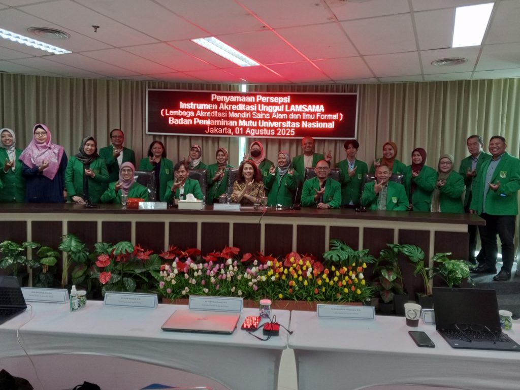 Universitas Nasional Bedah Instrumen Akreditasi Baru LAMSAMA untuk Targetkan Peringkat Unggul