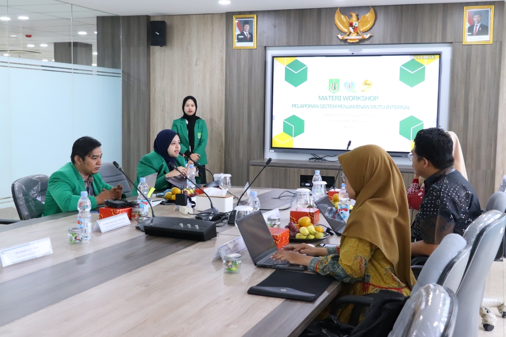 UNAS Perkuat Sistem Pelaporan SPMI melalui Workshop Aplikasi Pelaporan
