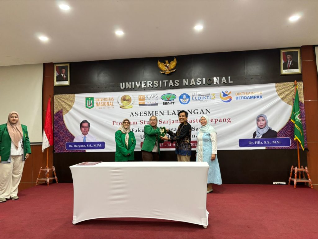Wujudkan Komitmen Mutu, Program Studi Sarjana Sastra Jepang Universitas Nasional Jalani Asesmen Lapangan
