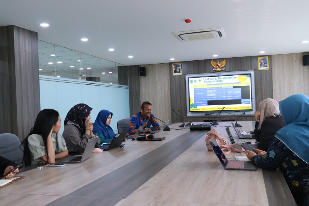 UNAS Gelar Rapat Koordinasi Tim Pendamping Unit Pantau untuk Perkuat Implementasi SPMI